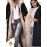 Women'S Plus Size Hooded Winter Coat, Solid Color Polyester 100% Long Sleeve Thick Warm Windproof Casual Street Style Jacket with Pockets, Non-Stretch Woven Fabric, for Autumn and Winter