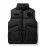 Plus Size Zip Front Vest Jacket, Casual Sleeveless Hooded Jacket with Pockets for Fall & Winter, Women's Plus Size Clothing