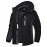 Women's Plus Size Ski Jacket Winter Outdoor Windproof Waterproof Soft Shell Jacket Detachable Snow Cap 5 Pocket Warm Fleece Lining Thickened Thermal Coat Outdoor Sports Ski Snowboard Hiking Camping Mountaineering Large Size Jacket