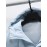 1pc Elegant Women'S Polyester Jacket - Solid Color Crew Neck Long Sleeve with Pockets for Fall/Winter Outdoor Sports and Casual Warmth