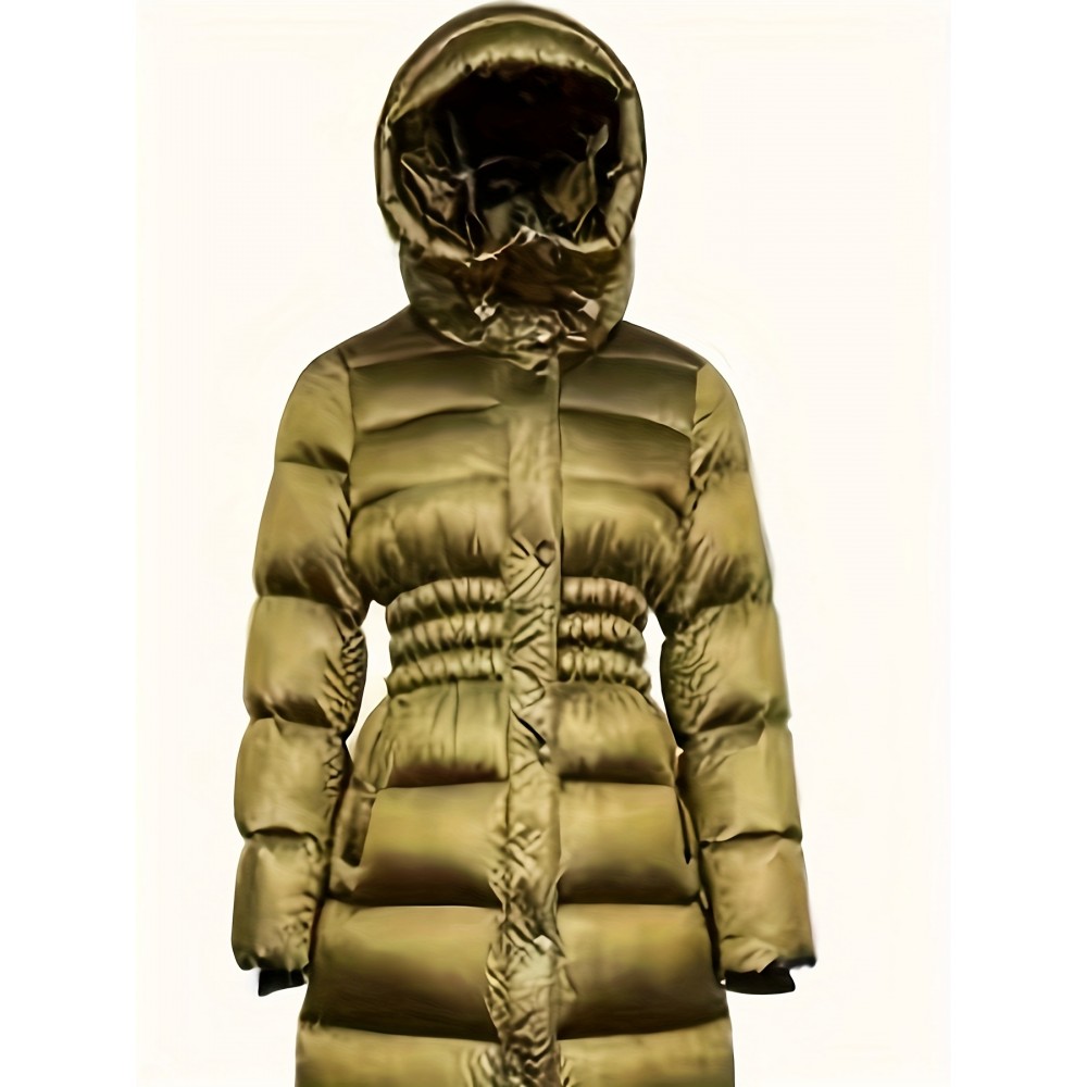 Winter Women's Loose Elegant Warm Coat, Everyday Winter Wear, Winter Outerwear, Classic Winter Style, Elegant Outerwear, Warm Fabric, Durable Material, Long Coat, Outer Jacket, Stylish Women, Casual Outfit